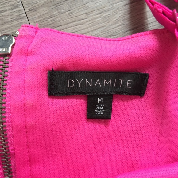 Vibrant pink going out tank top - Dynamite - Picture 3 of 3